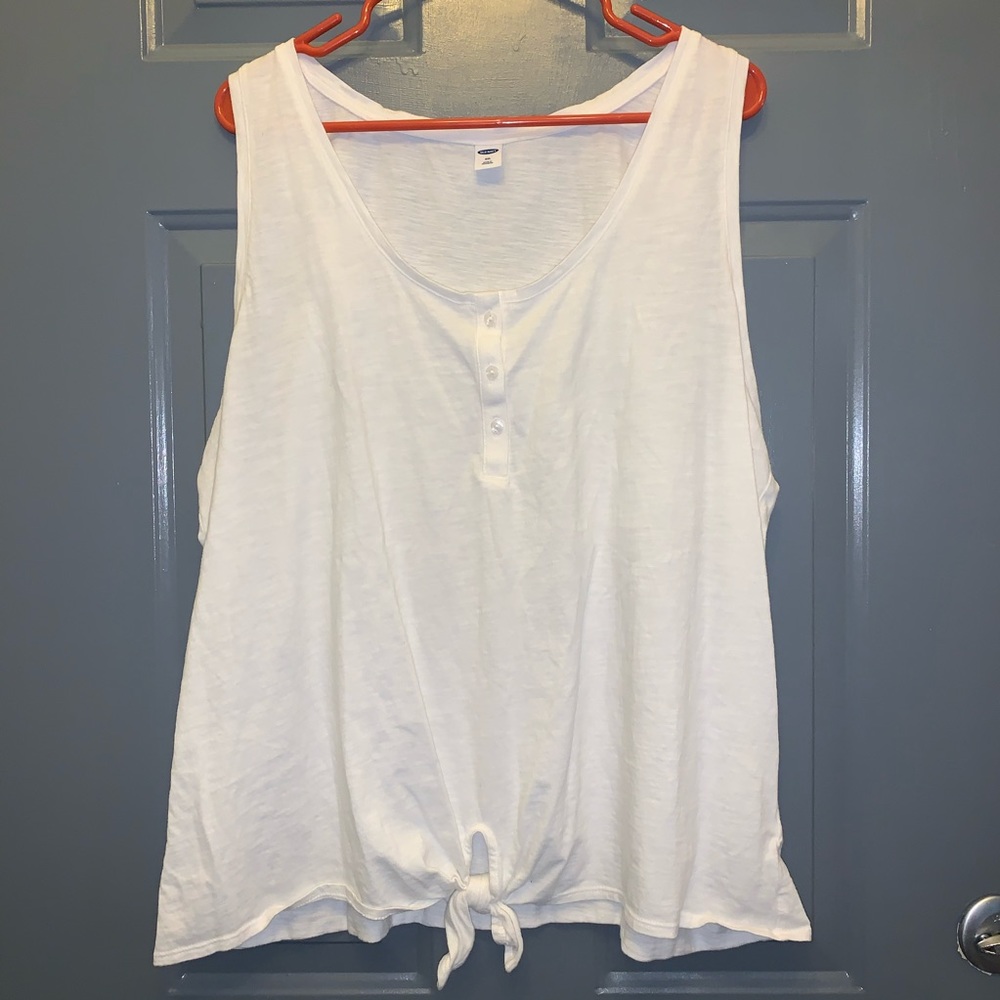 White Old Navy Tank Top